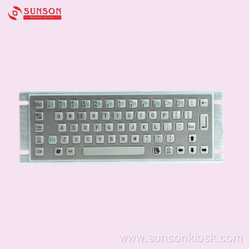 IP65 Vandal Keyboard for Information Kiosk